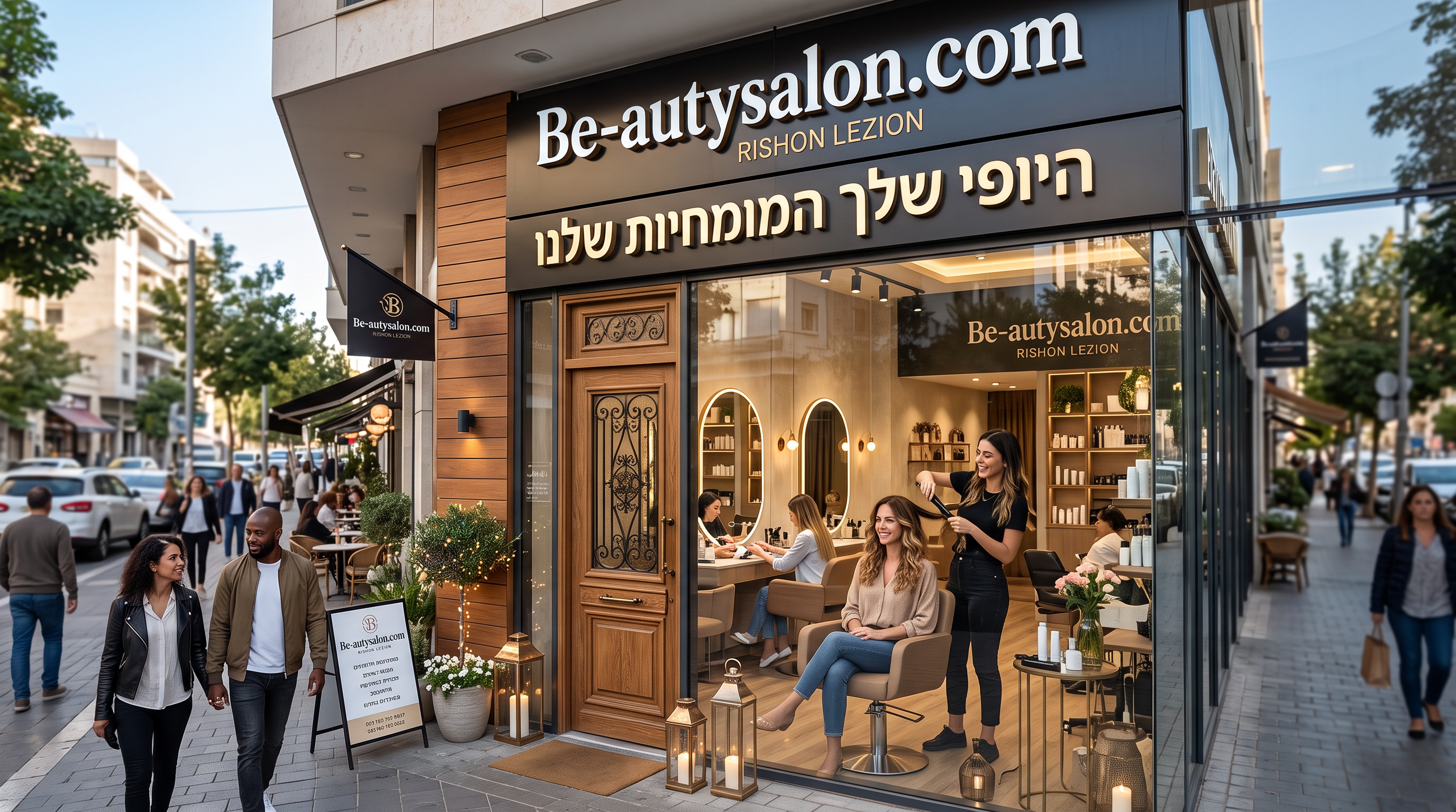 פרסום מספרות מכוני יופי בעיר בראשון לציון